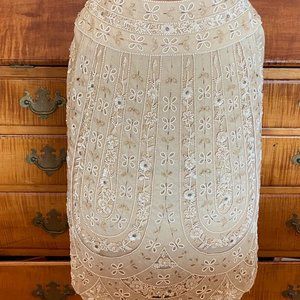 Valentino Silk Beige skirt